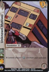 Unknown Motives FOIL